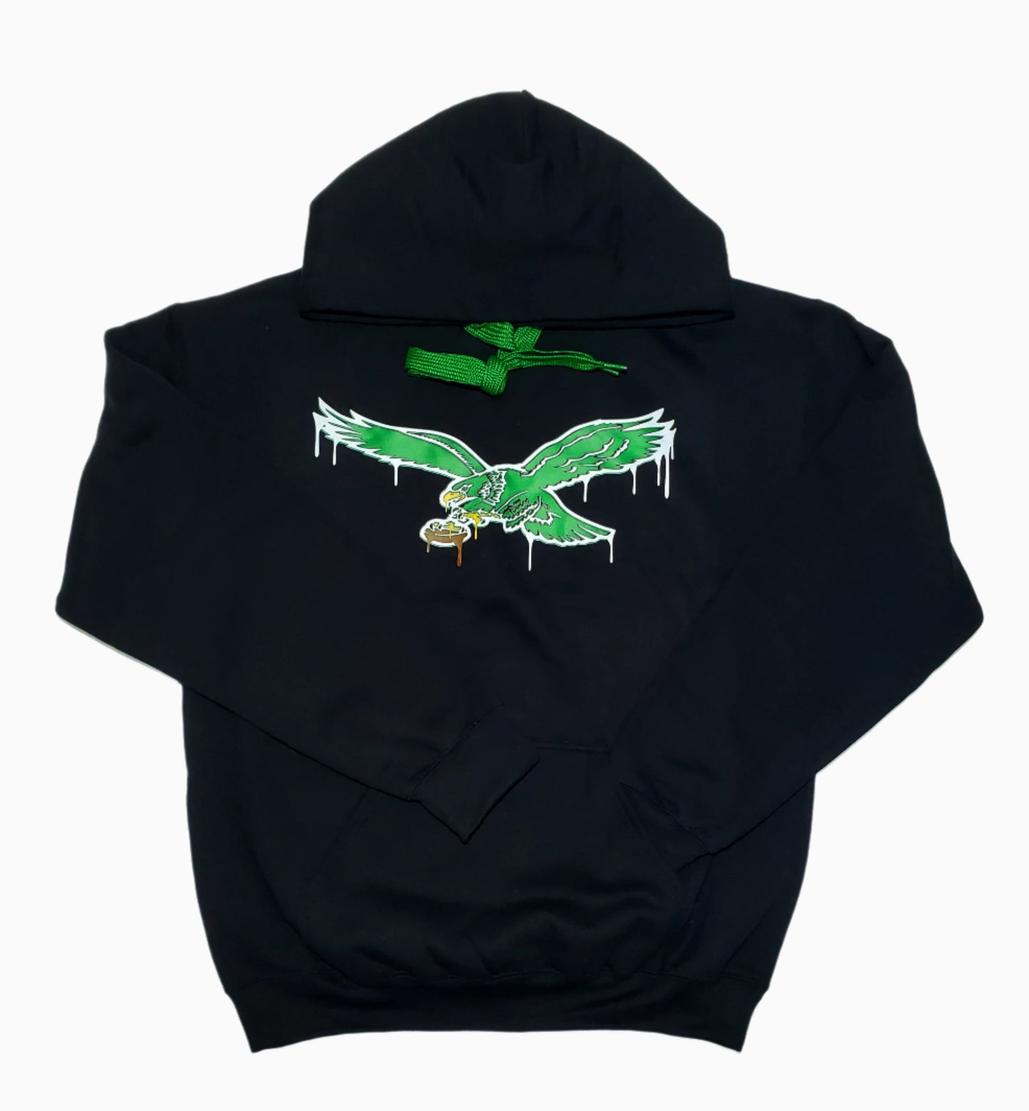 Arizona Ron Black Eagles Drip Hoodie