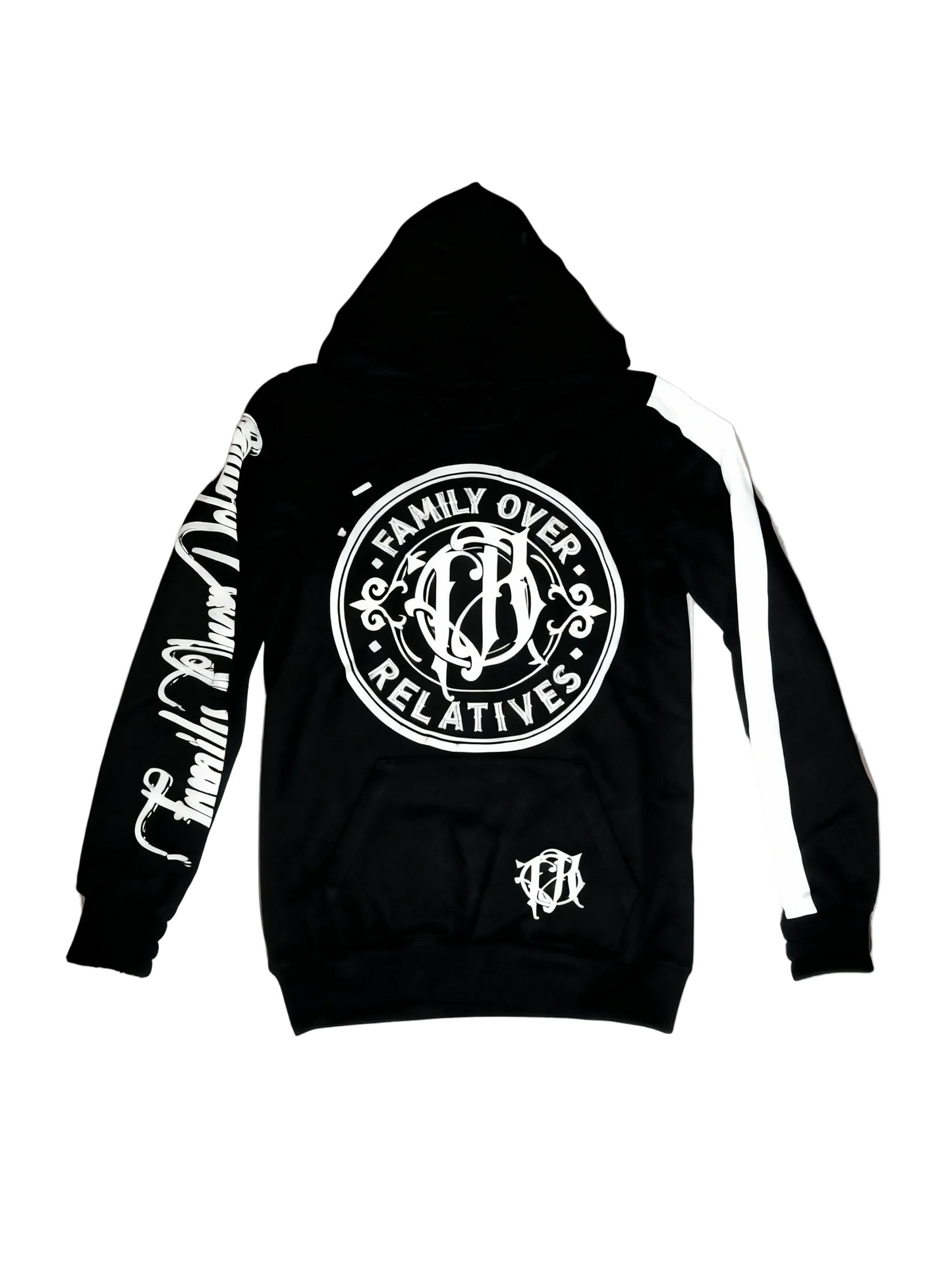 Family Over Relatives Black Premium Sweatsuit