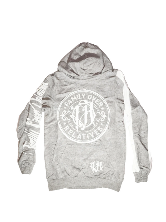 Family Over Relatives Grey Premium Sweatsuit